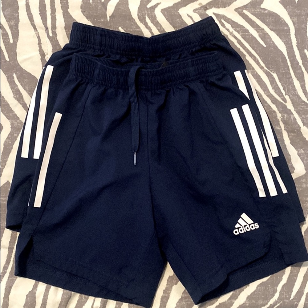 Boys Adidas soccer shorts (2)